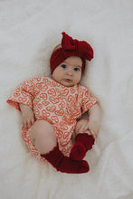 Load image into Gallery viewer, Candy Heart Slouch Romper - Pink &amp; Red