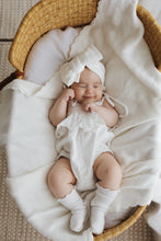 Load image into Gallery viewer, Pointelle Baby Topknot