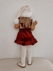 Corduroy Christmas Dress PRE ORDER EST DISPATCH LATE OCT