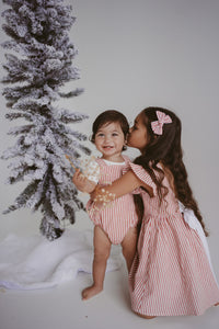 Candy Stripe Bow Dress