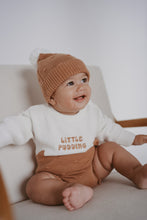 Load image into Gallery viewer, Little Pudding Long Sleeve Knit Bundle - Beanie &amp; Booties