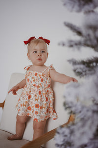 Festive Floral Muslin Set