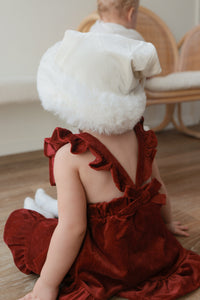 Corduroy Christmas Dress PRE ORDER EST DISPATCH LATE OCT