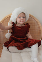 Load image into Gallery viewer, Corduroy Christmas Dress PRE ORDER EST DISPATCH LATE OCT