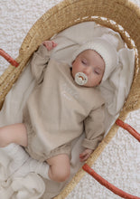 Load image into Gallery viewer, Personalised Long Sleeve Bubble Romper - Fawn