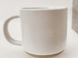 PRE ORDER 'Daddy' Two Sided Crafted Speckled Ceramic Mug - Est Dispatch Early-Mid August
