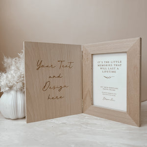 Custom Wooden Photo Frame