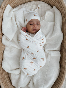 Bamboo Swaddle - Honey Bee