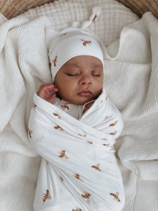 Bamboo Swaddle - Honey Bee