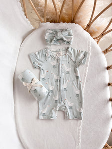 Bamboo Swaddle - Puddle Duck