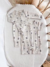 Load image into Gallery viewer, Short Sleeve Bamboo Growsuit - Milk Bottle