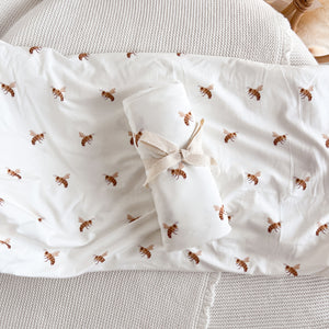 Bamboo Swaddle - Honey Bee