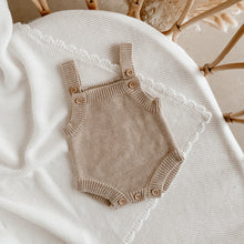Load image into Gallery viewer, Fawn Singlet Mini Knit Romper