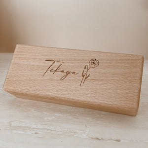 Personalised Wooden Jewellery Box