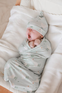 Bamboo Swaddle - Puddle Duck