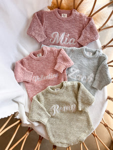 Chunky Knit Romper (6 Colours)