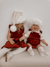 Load image into Gallery viewer, Velvet Santa Hat