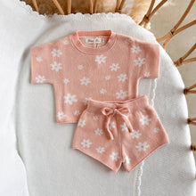 Load image into Gallery viewer, Posy Knit 2 Piece Set - Short Sleeve