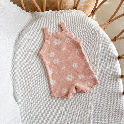 Posy Knit Playsuit