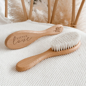 'Little Love' Wooden Baby Brush