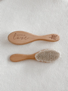 'Little Love' Wooden Baby Brush