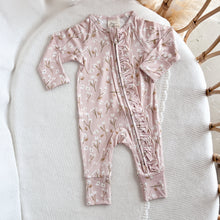 Load image into Gallery viewer, Long Sleeve Bamboo Growsuit - Blushing Blooms