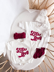 Valentine's 'Little Love' Bubble Romper