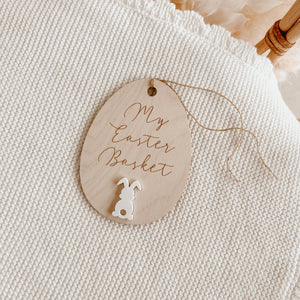 'My Easter Basket' Tag Non-Personalised