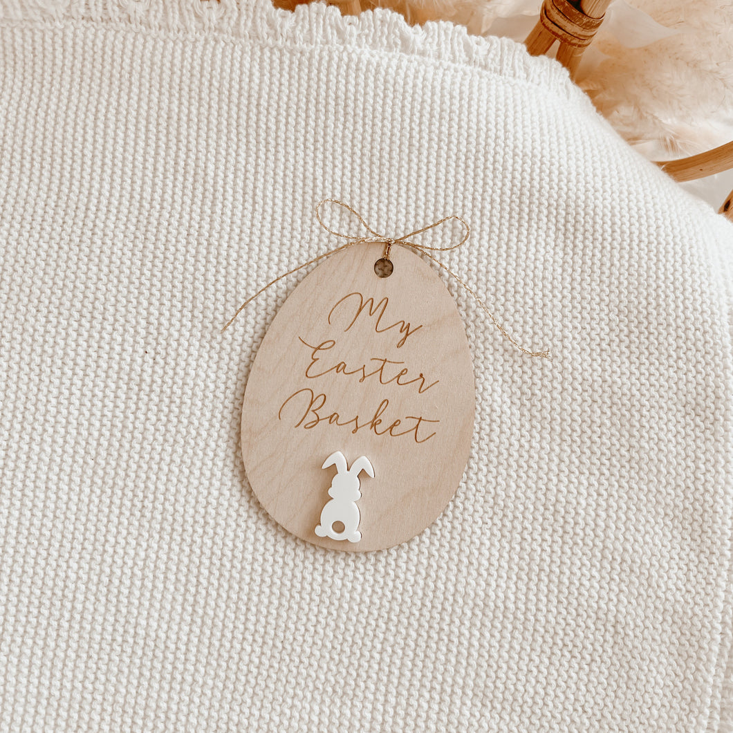 'My Easter Basket' Tag Non-Personalised