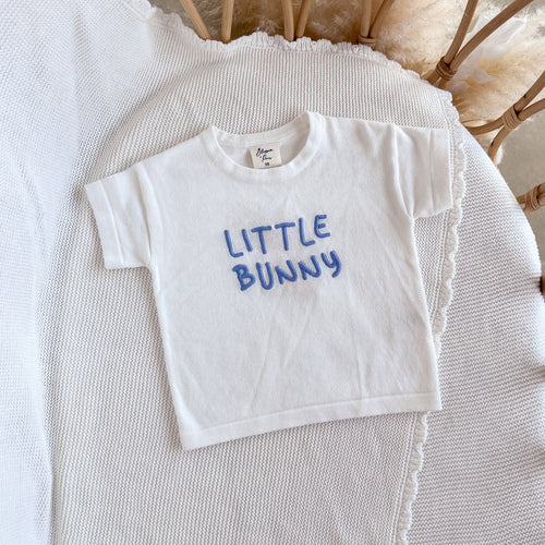 'Little Bunny' Tee - Blue