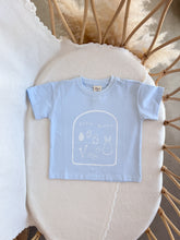 Load image into Gallery viewer, &#39;Little Bunny&#39; Slouch Romper OR Tee - Blue (NB-7Y)