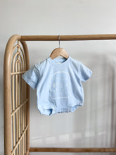 Load image into Gallery viewer, &#39;Little Bunny&#39; Slouch Romper OR Tee - Blue (NB-7Y)