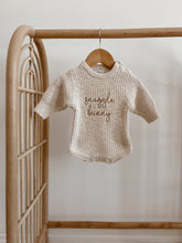 Load image into Gallery viewer, &#39;Snuggle Bunny&#39; Long Sleeve Chunky Knit Bundle - Honey