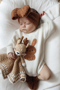 Fawn - Heirloom Crochet Lovey Comforter