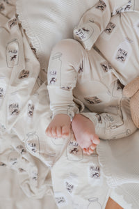 Bamboo Swaddle - Milk Bottle