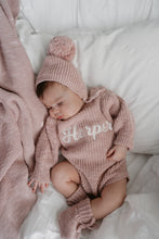 Load image into Gallery viewer, Chunky Knit Romper - Lilac