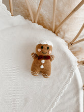 Load image into Gallery viewer, Gingerbread Crochet Rattle