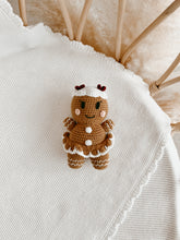 Load image into Gallery viewer, Gingerbread Crochet Rattle