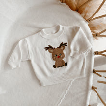 Load image into Gallery viewer, Reindeer Knit Sweater