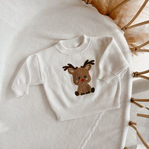 Reindeer Knit Sweater