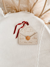 Load image into Gallery viewer, &#39;Dear Santa&#39; Wooden Letter Envelope - Personalised