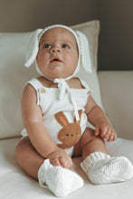 Load image into Gallery viewer, Bouclé Bunny Singlet Knit Romper