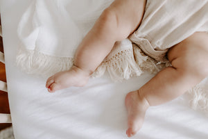 Fringe Muslin Swaddle Blanket