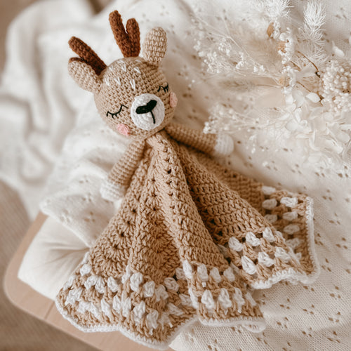 Fawn - Heirloom Crochet Lovey Comforter